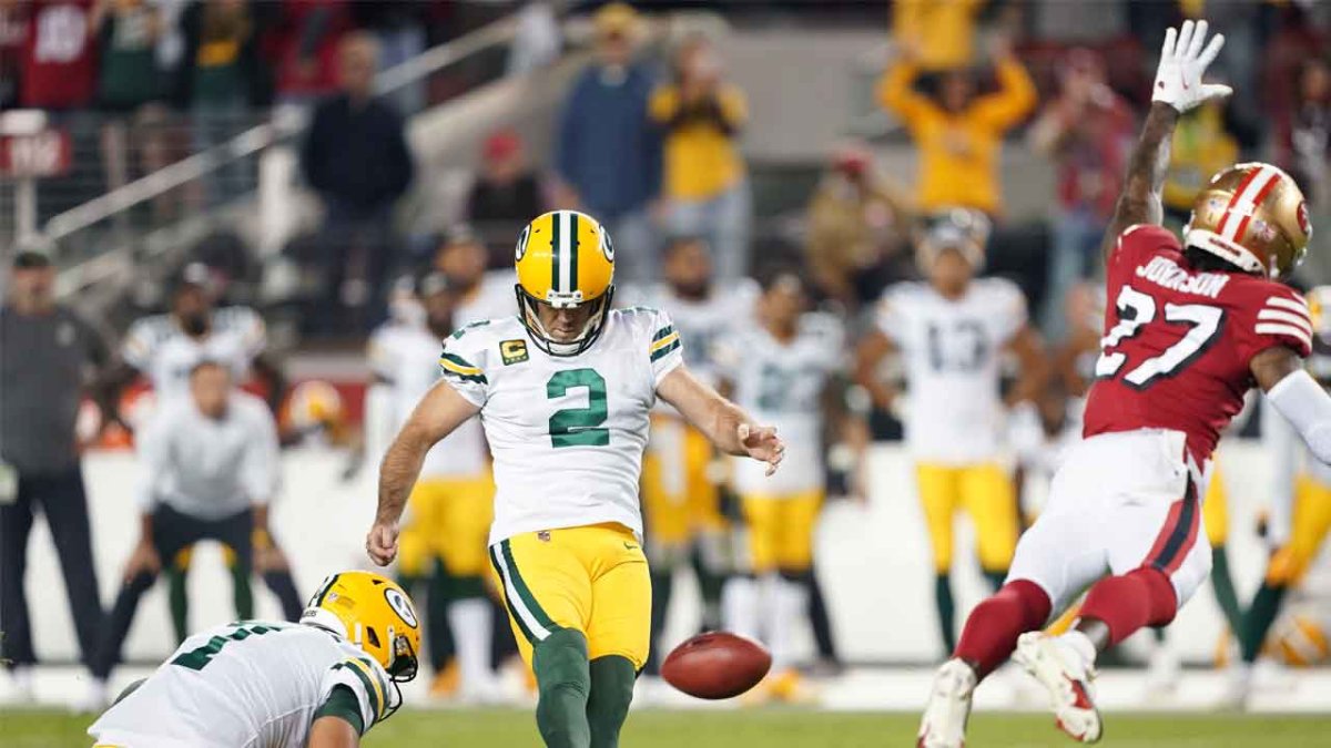 Good as Gould: Last-second field goal leads 49ers past Packers