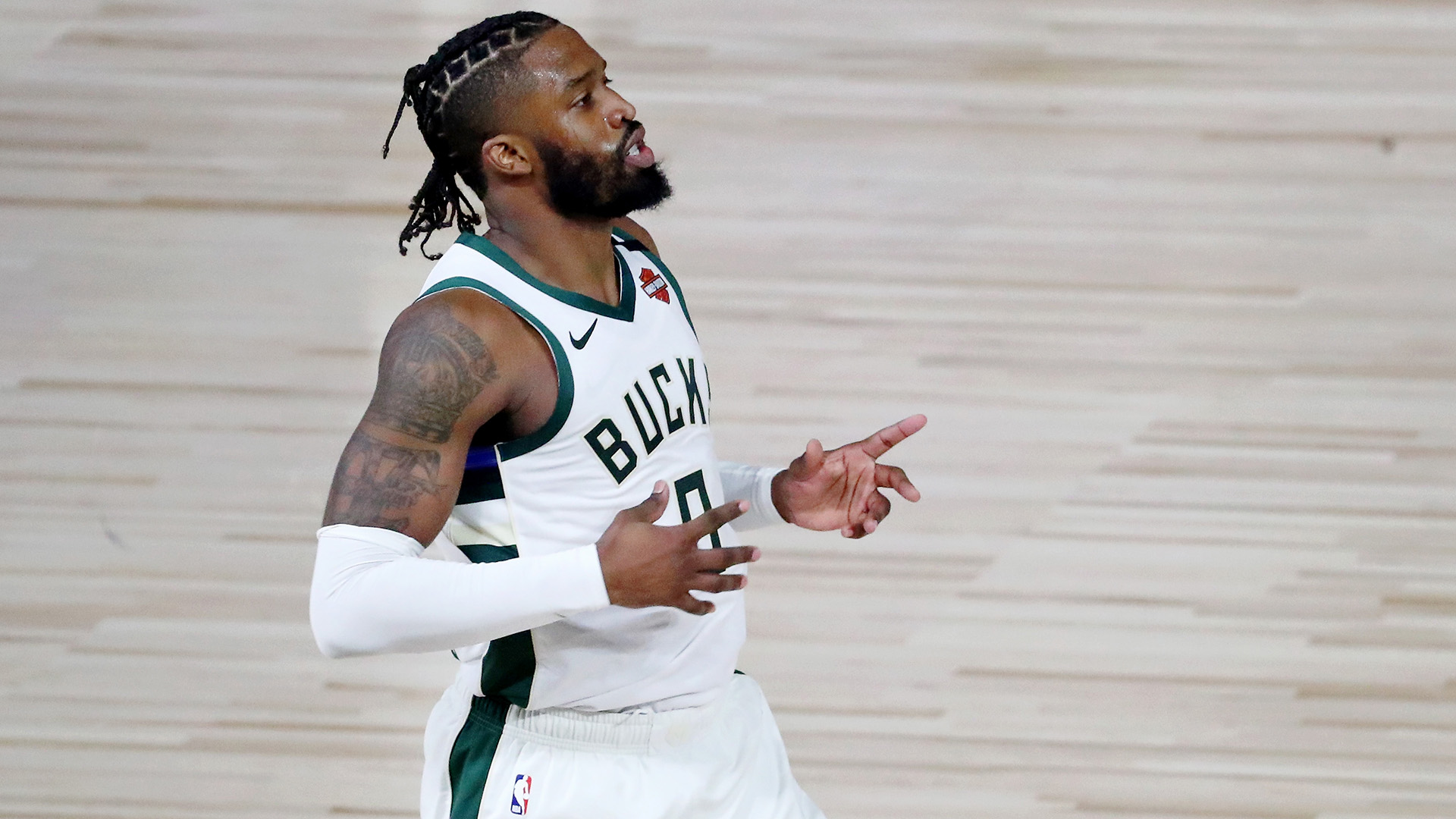 <p>The Los Angeles Lakers have been rumored as a likely landing spot for Matthews, but the 34-year-old might be swayed by getting the chance to earn major playing time and work alongside Steph Curry.</p>

<p>Matthews declined a $2.6 million player option with the Milwaukee Bucks for next season, and is the ideal prototype of a consistent 3-and-D player, even at the age of 34.</p>

<p>A career 38.1 percent shooter from three, Matthews could bring an edge to the rotation and help fill some of the production left in Thompson's absence.</p>
