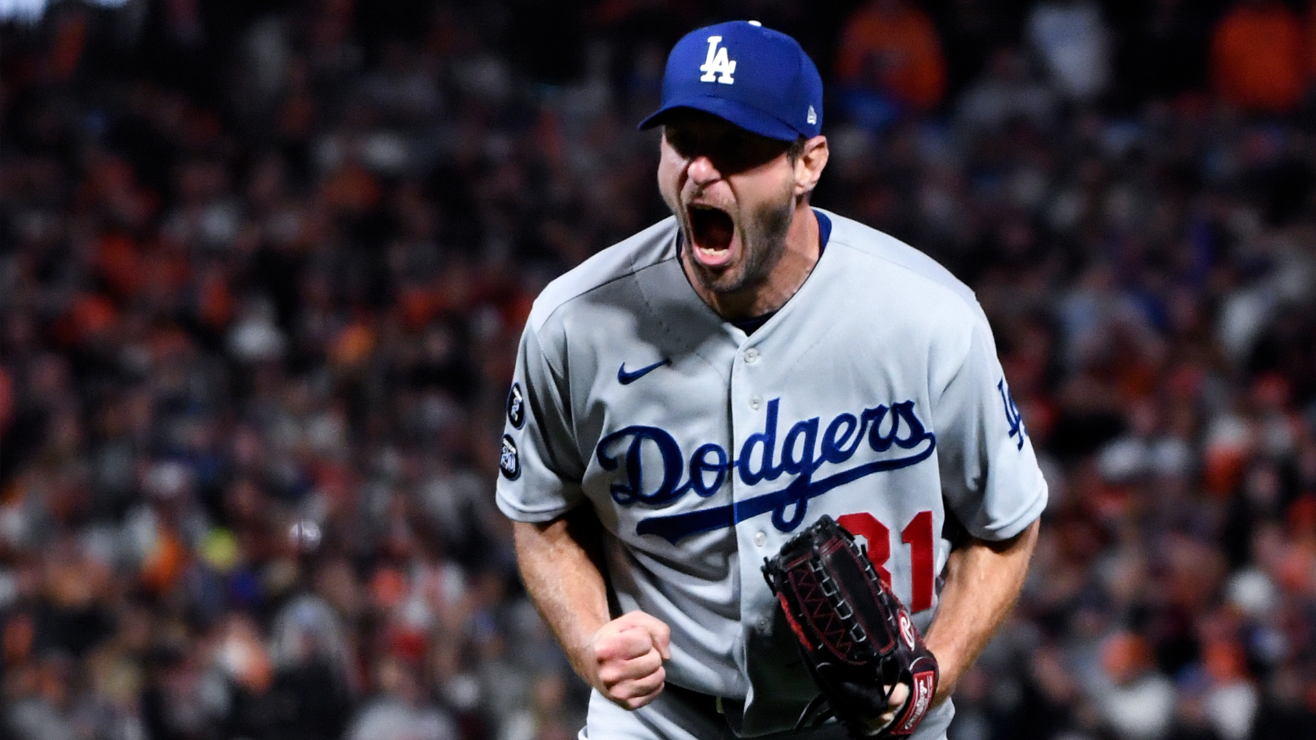 Kevin Gausman of the San Francisco Giants reacts in the fourth inning  News Photo - Getty Images