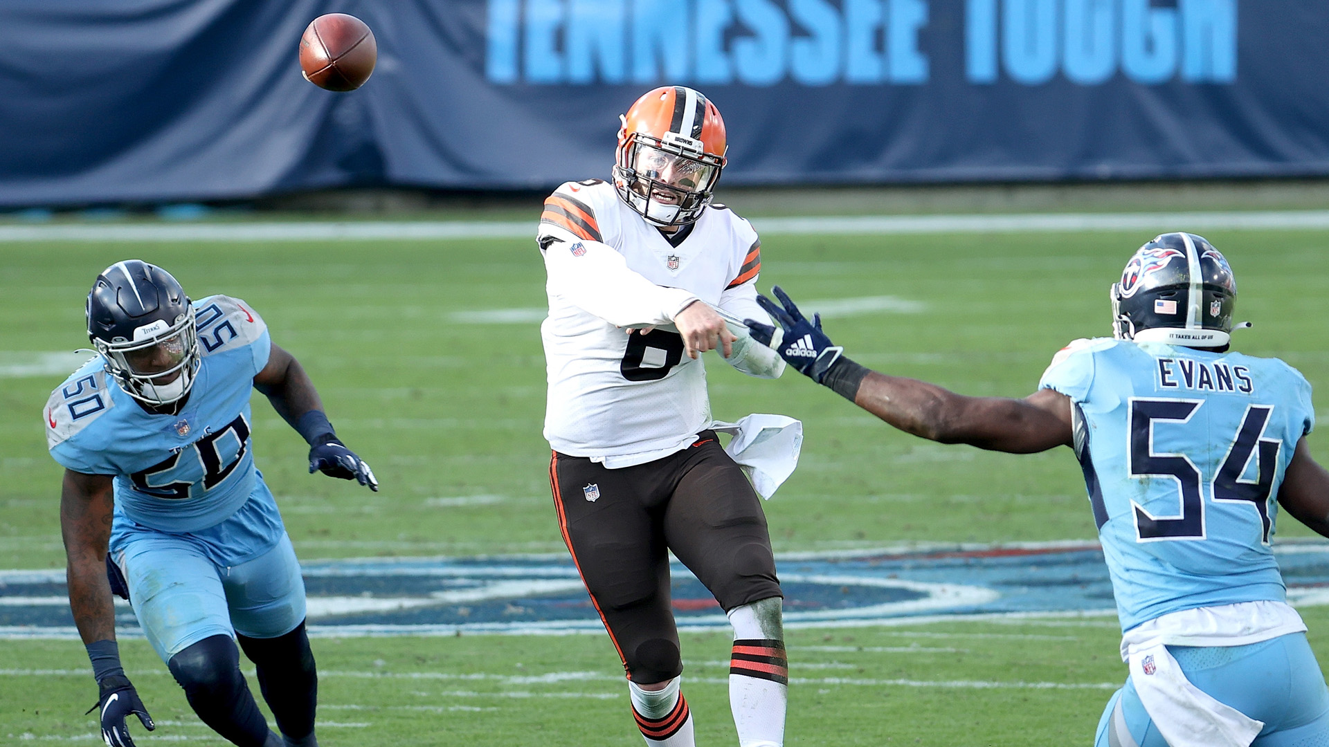 <p><strong>Line: </strong>Ravens -1</p>

<p>The Ravens killed the Browns in their first tilt of the season all the way back in Week 1.</p>

<p>This is a different Browns team that has found its identity. Baker Mayfield is playing looser over the last few weeks.</p>

<p>The Ravens have a myriad of issues they need to fix. Lamar Jackson can only cover up so much.</p>

<p>Browns make a statement on "Monday Night Football."</p>

<p><strong>Pick: </strong>Browns 27, Ravens 23</p>
