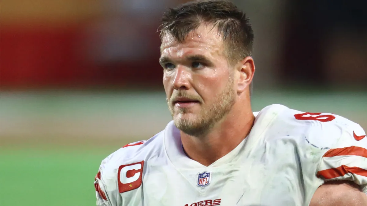 49ers coach Kyle Shanahan has confidence in Mike McGlinchey