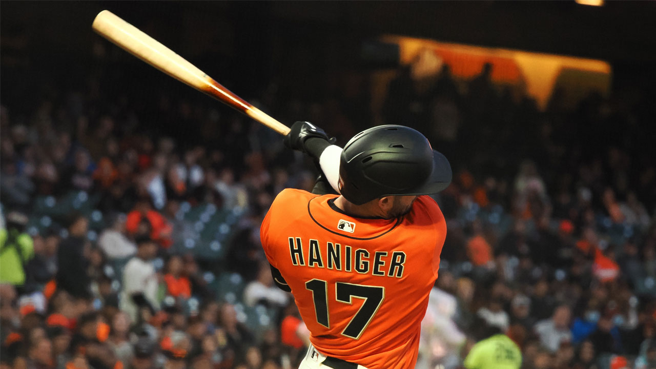 HOT!! Welcome Mitch Haniger San Francisco Giants Baseball Name