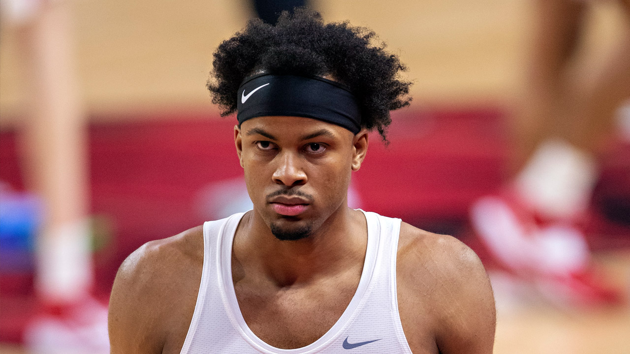 <p><strong>Measurables:</strong> 6-foot-6, 205 pounds<br />
<strong>Age:</strong> 18</p>
<p><strong>Team Needs:</strong></p>
<p>Like a lot of teams at this point in the draft, the Kings have plenty of needs. They have their backcourt set with De’Aaron Fox and Tyrese Haliburton as starters and Buddy Hield, Delon Wright and Terence Davis coming off the bench. They also have Harrison Barnes, who is versatile enough to play both forward spots. They could use a long-term answer at center if Richaun Holmes leaves in free agency, and Moe Harkless’s return also is in question.</p>
<p><strong>Why Moody?</strong></p>
<p>Like Barnes, Moody didn’t have the type of NCAA tournament that he hoped for, but that won’t completely damage his draft stock. He’s a solid 3-and-D wing with good size for an NBA three and a 7-foot wingspan. Moody has a good motor, solid basketball IQ and he might have more skills in his bag than what he showed at Arkansas. </p>
<p>Moody will need some time to acclimate to the NBA, but he has a nice frame and the ability to play a couple of different positions. The Kings have been searching for this type of player for a while. Harkless filled the void in the short-term, but he’s a free agent this summer and there are no guarantees that he’ll be back. </p>
<p>Sacramento also is looking to turn this ship around quickly with the hopes of snapping a 15-year playoff drought. Don’t be surprised if this pick is packaged in a trade to land a veteran that can help with that objective.</p>