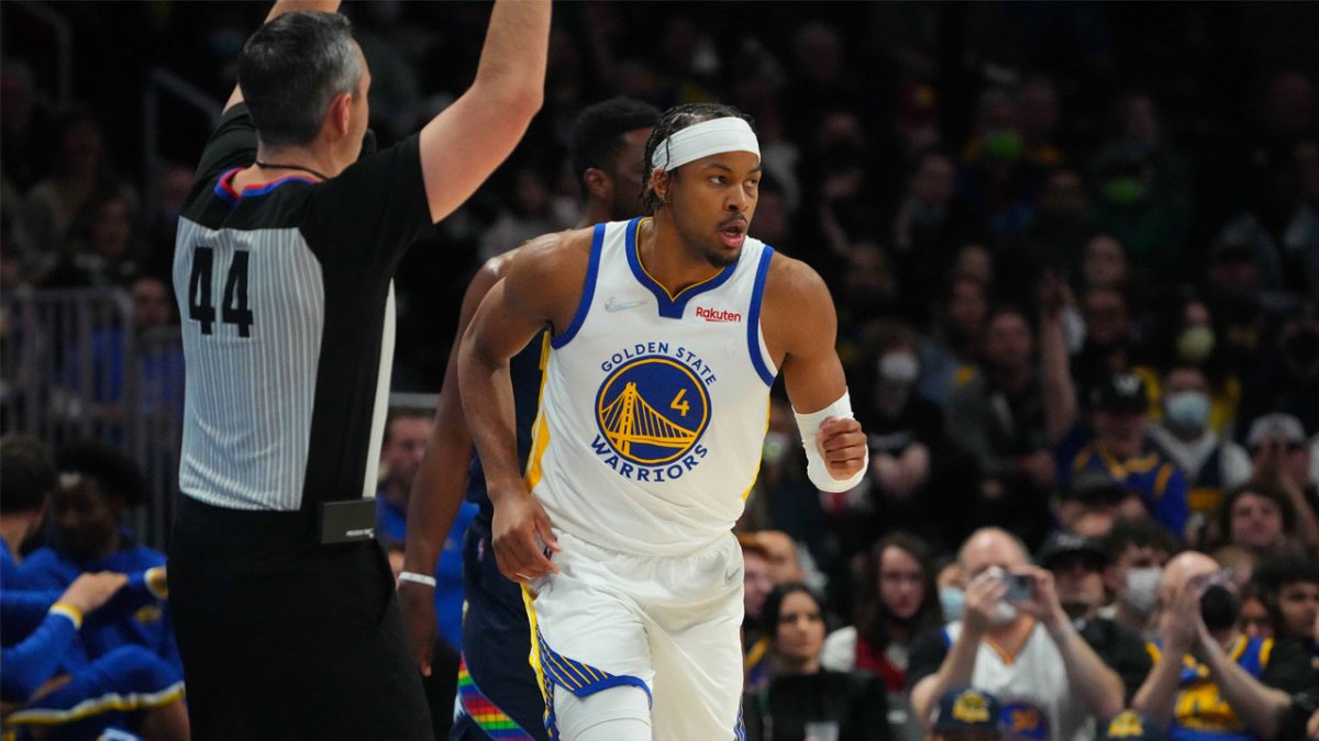 Warriors’ Moses Moody scores career high 22 points in first half vs. Nuggets NBC Sports Bay