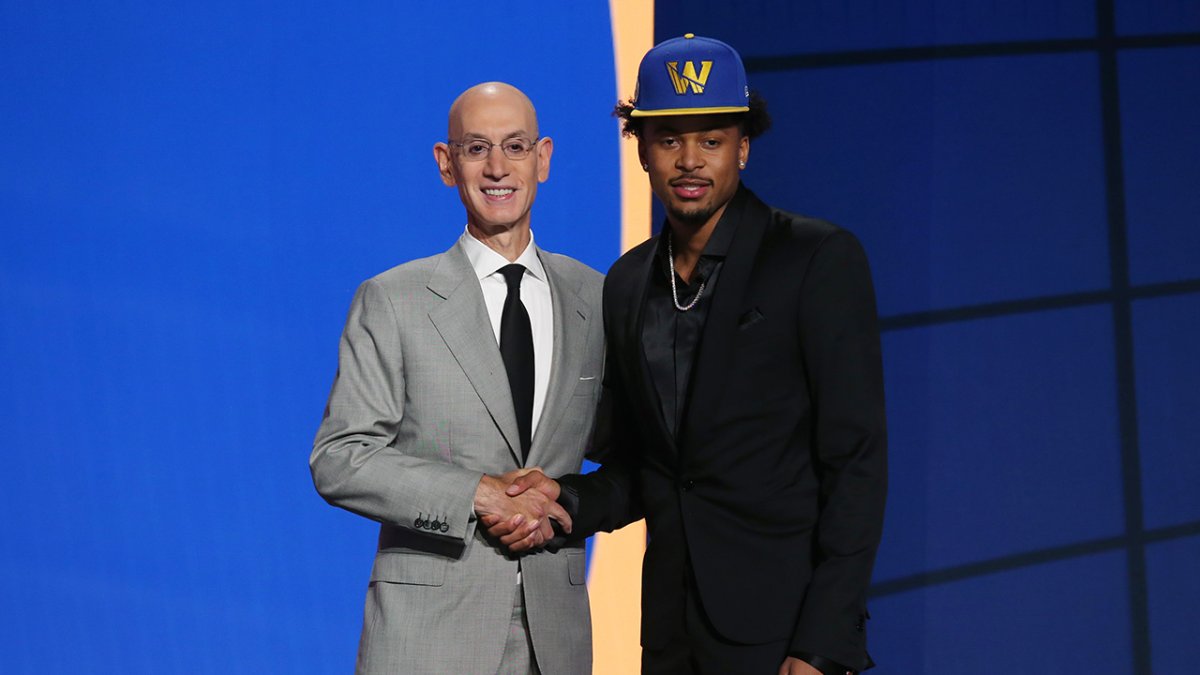 2021 NBA Draft grades: Warriors' Moses Moody heist of lottery – NBC Sports  Bay Area & California