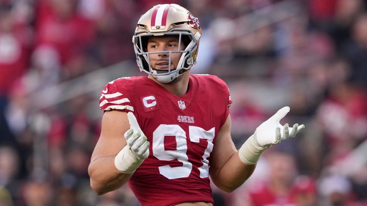 Nick Bosa's mom made six-egg omelettes for 49ers star during holdout – NBC  Sports Bay Area & California