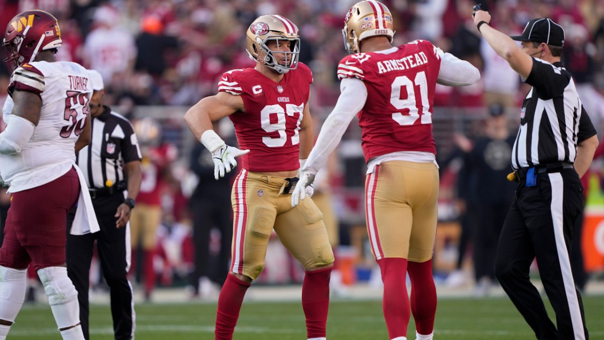 49ers' George Kittle says Nick Bosa 'secured' Defensive Player of