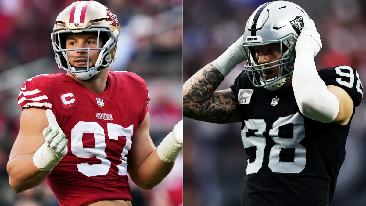 Nick Bosa opens up about Maxx Crosby ahead of 49ers-Raiders