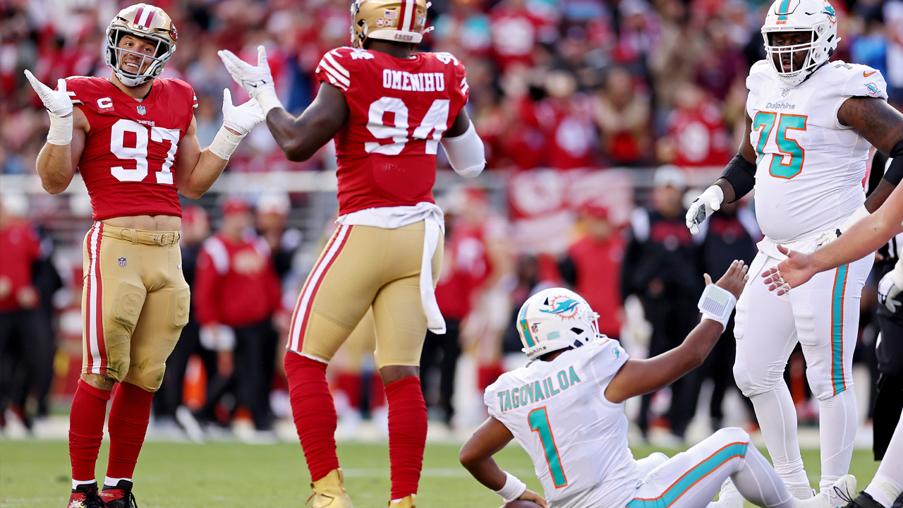 Dolphins winning streak ends; lose to 49ers, 33-17