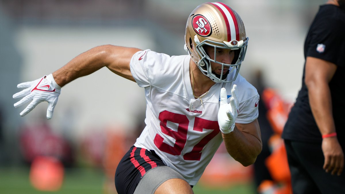 Nick Bosa earned strong PFF grade in 49ers' win despite another sack-less  game – NBC Sports Bay Area & California