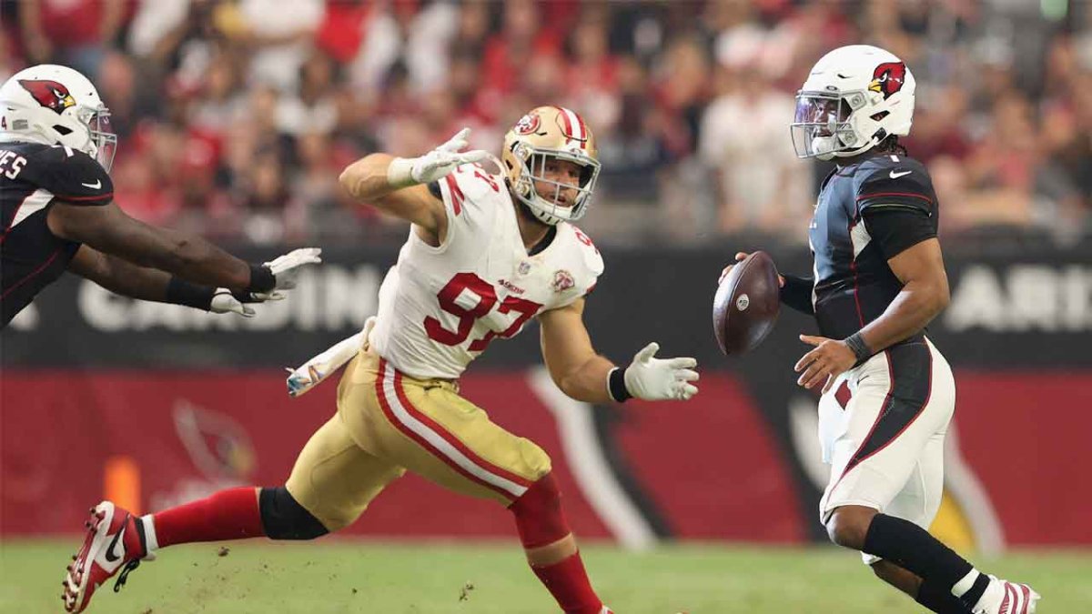 Is Bryant Young's 49ers sack record even out of Nick Bosa's reach