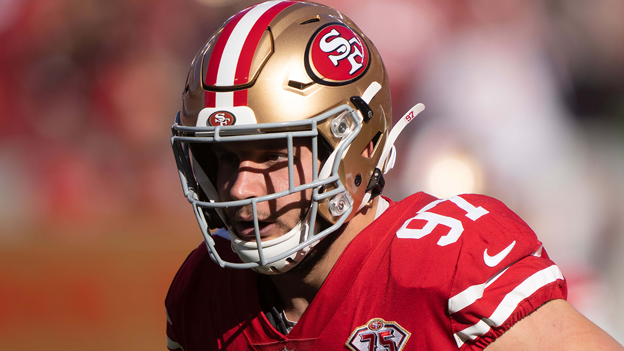 49ers' Trent Williams praises Nick Bosa: 'He is the best in the game at  this point