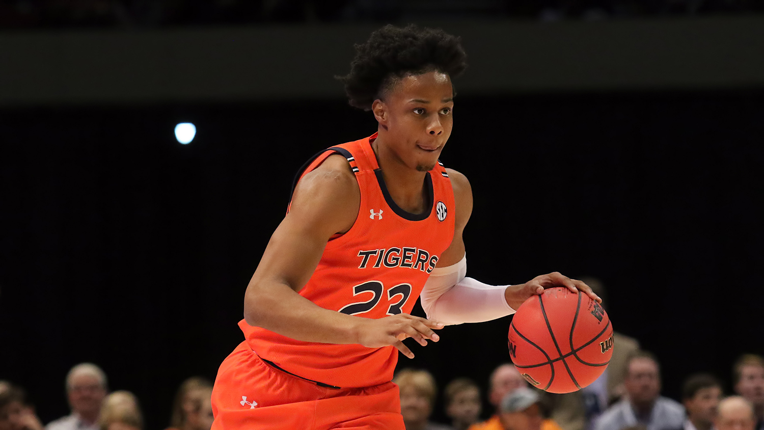 <p>Measurables: 6-foot-6, 225 pounds Age: 19</p>

<p>Okoro looks like a difference maker at the NBA level. He can impact the game on both ends of the court and his motor never stops. He’ll need to work on his 3-point shot to reach the next level, but he should be able to earn minutes early in his career on the defensive end while he develops his overall game. It would cost the Kings plenty to move up in the draft and select Okoro, but he might be one of the few players in this year’s crop that are worth the gamble. It’s hard to see Okoro dropping below six or seven, so it would cost McNair plenty to land a prospect of this caliber.<br />
 </p>
