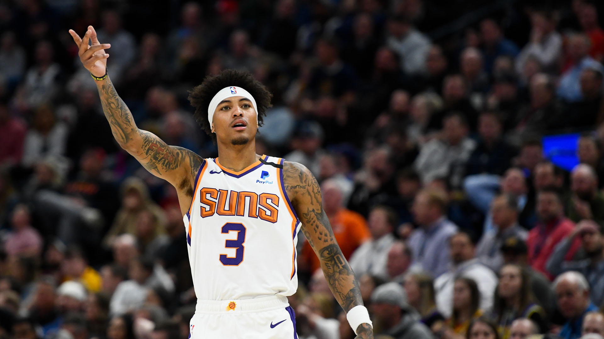 <p><strong>Warriors get: </strong>Kelly Oubre Jr., No. 10 pick<br />
<strong>Suns get: </strong>No. 2 pick</p>
<p>The rumors of the Warriors' interest in Kelly Oubre has swirled all offseason. The young wing is exactly the type of player the Warriors are looking for. He's a rangy wing who is a versatile defender and can shoot the 3-point shot.</p>
<p>This would require the Warriors to use their trade exception to absorb Oubre and perhaps taking someone like Devin Vassell or Patrick Williams at No. 10. This trade would allow the Suns to move up and take one of the remaining top three players -- likely either Ball or Edwards since a Wiseman-Deandre Ayton pairing might not be ideal.</p>
<p>There might have to be other ancillary pieces involved in the deal, but it could work. If the Warriors could net Oubre and one of the mid-lottery wings they are interested in, they will have done well to fill a big hole on their roster.</p>
<p>The only question is whether the Suns like a prospect near the top of the draft enough to pull the trigger.</p>
<p><strong>Grade: </strong>B-plus</p>
