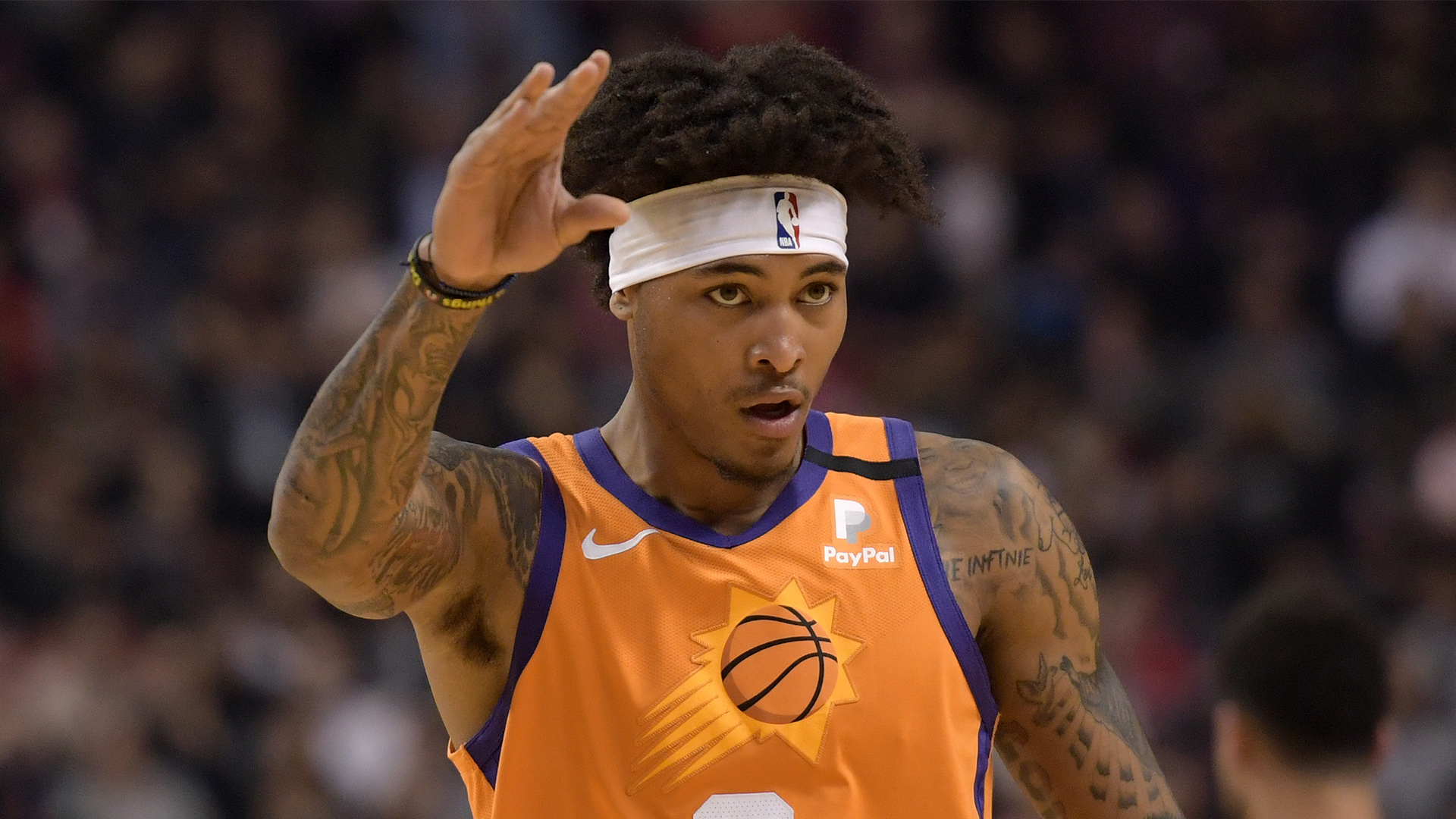 <p>Acquired by the Oklahoma City Thunder when Chris Paul was traded to the Phoenix Suns, Oubre long has been rumored as a potential option for the Warriors to acquire with the $17.2 traded player exception (TPE).</p>

<p>Oklahoma City appears to be entering a rebuilding phase and has amassed an impressive haul of draft picks, which they likely would want to add to in any potential Oubre deal.</p>

<p>Oubre has shown an ability to produce in multiple roles in the NBA, and averaged 18.7 points and 6.4 rebounds per game over 34.5 minutes per game with Phoenix.</p>

<p>The 25-year-old isn't quite the shooter Thompson is, as he hit 35.2 percent of his threes a year ago. But Oubre is a high-level defender who could take some pressure off Draymond Green and Andrew Wiggins by matching up against opposing teams' top wing players. </p>
