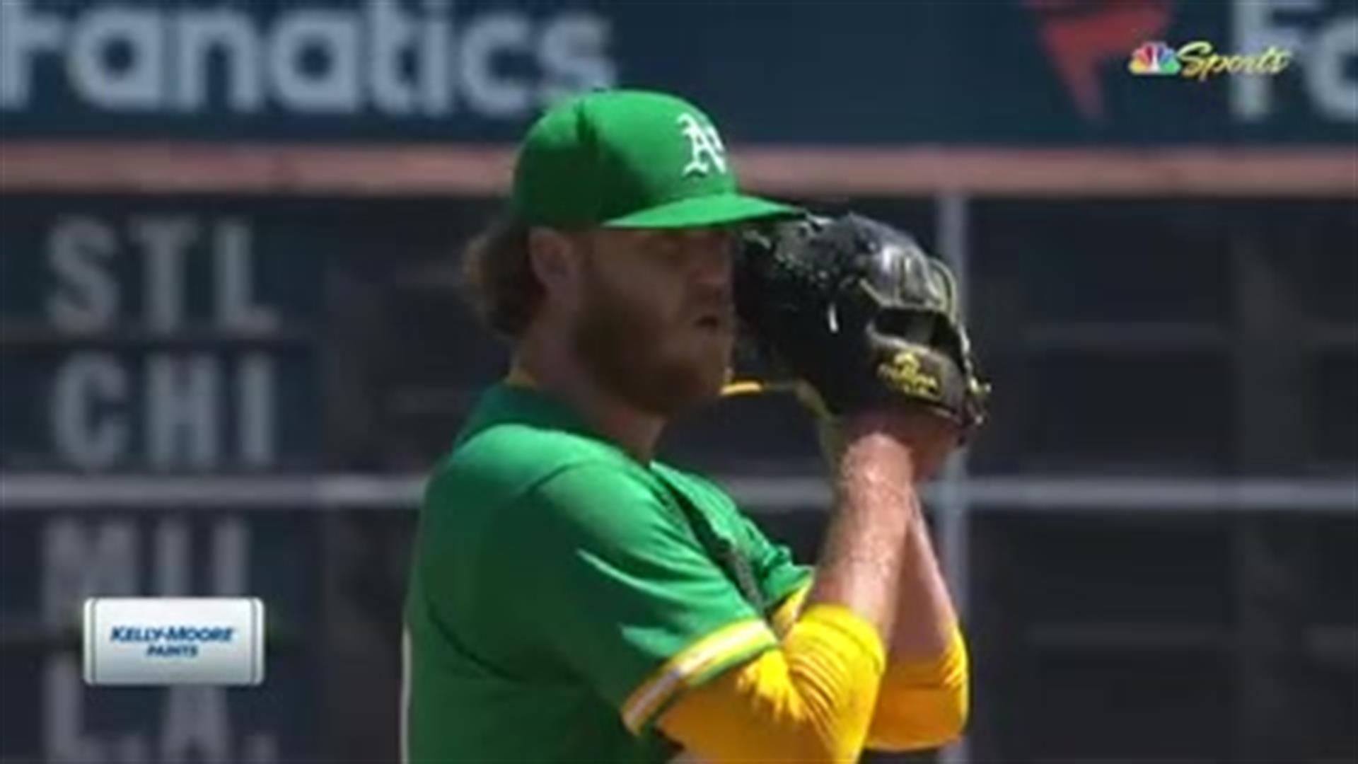 Cole Irvin strikes out 11 batters vs. Marlins