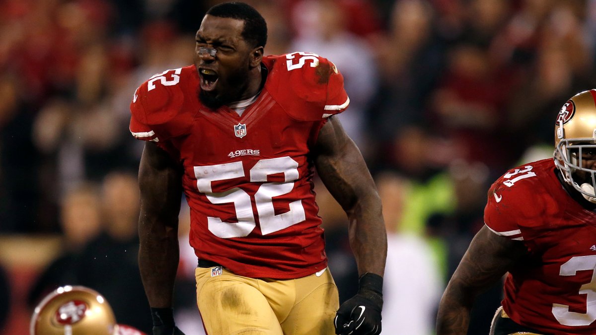Patrick Willis is 'no-brainer' Hall of Famer, DeMeco Ryans believes – NBC  Sports Bay Area & California