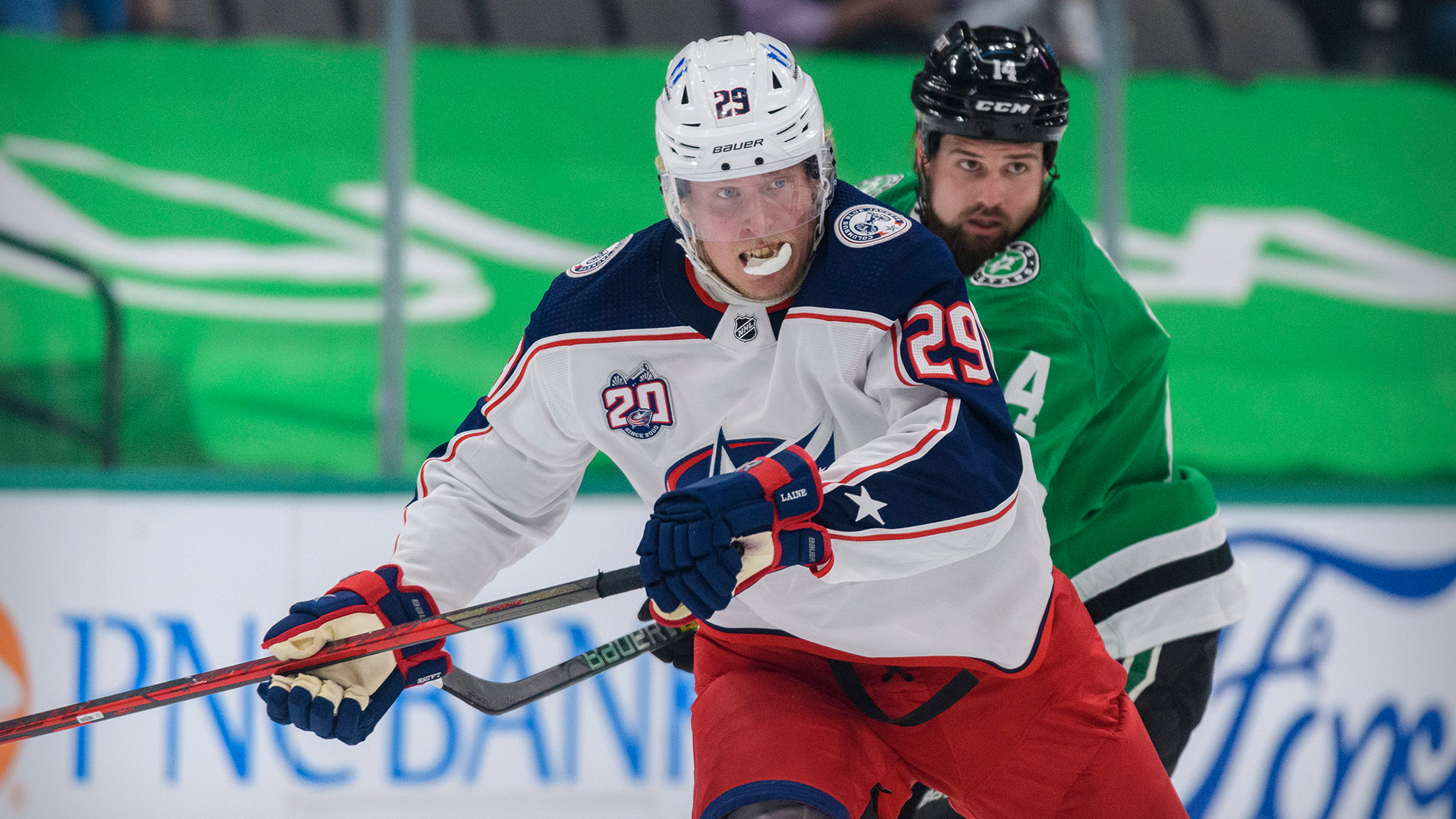 <p>The success of Columbus this year depends on two players: Elvis Merzlikins and Patrik Laine. So far, so good.</p>