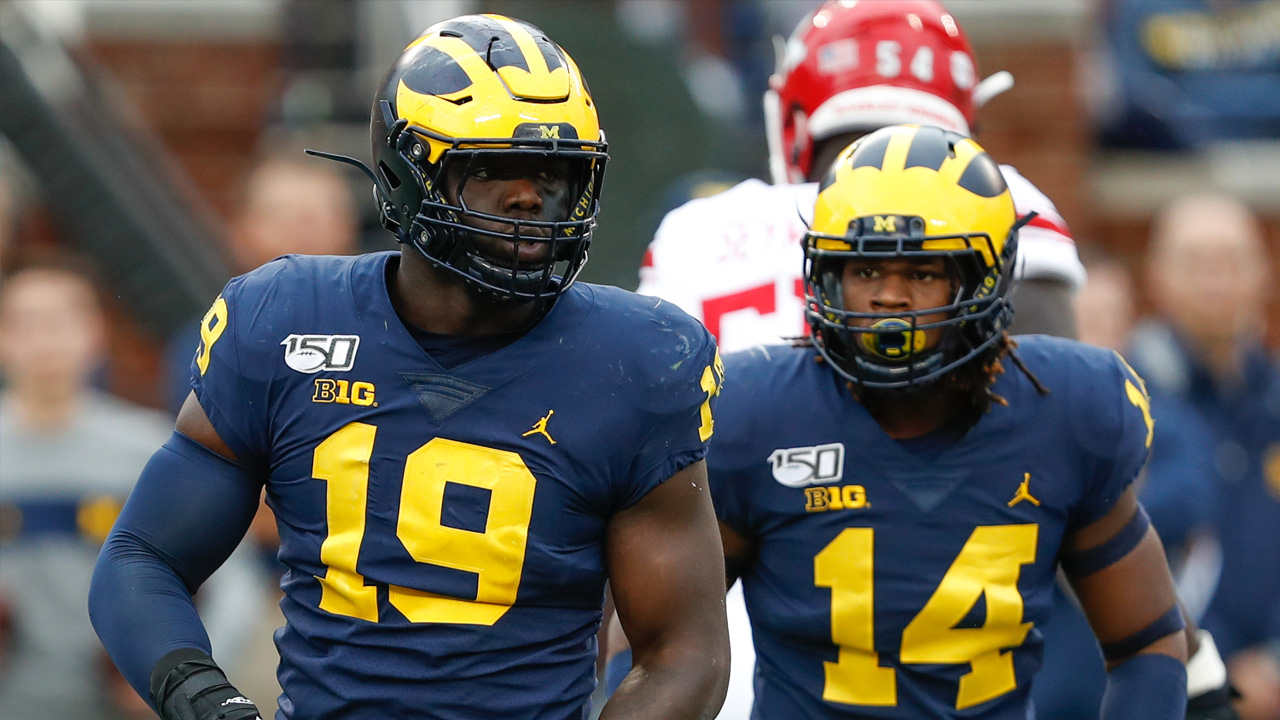 <p>All the focus has been on offensive line and running back. The top O-linemen are gone, as well as Harris and Etienne. So, what do the Steelers do now?</p>

<p>Build on the defensive line with a pass rusher who at one point was seen as a top-10 prospect. It's a bit of a wild card that makes a whole lot of sense. <em>--DJ</em></p>
