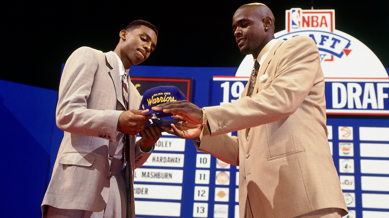 <p>The Warriors had the No. 3 pick and wanted Webber. The Magic had the No. 1 pick and wanted Hardaway, largely because that was Shaquille O’Neal’s preference – even though Webber was considered the top talent. The Warriors offered future draft picks as part of a pick swap, and Orlando took it.</p>

<p>At 6-foot-9, with a 7-foot-4 wingspan and a full set of skills, Webber was the big man Nelson always wanted – only to immediately disparage him. One had to go. Owner Chris Cohan chose Nelson and traded Michigan product, who had averaged 17.5 points and 9.1 rebounds, 2.2 blocks and 3.6 assists while being named Rookie of the Year. The decision wrecked the franchise for years, as Webber became a five-time NBA All-Star and nine-time postseason participant.</p>

<p><strong>Best player taken later:</strong> Vin Baker (No. 8), four-time NBA All-Star.</p>
