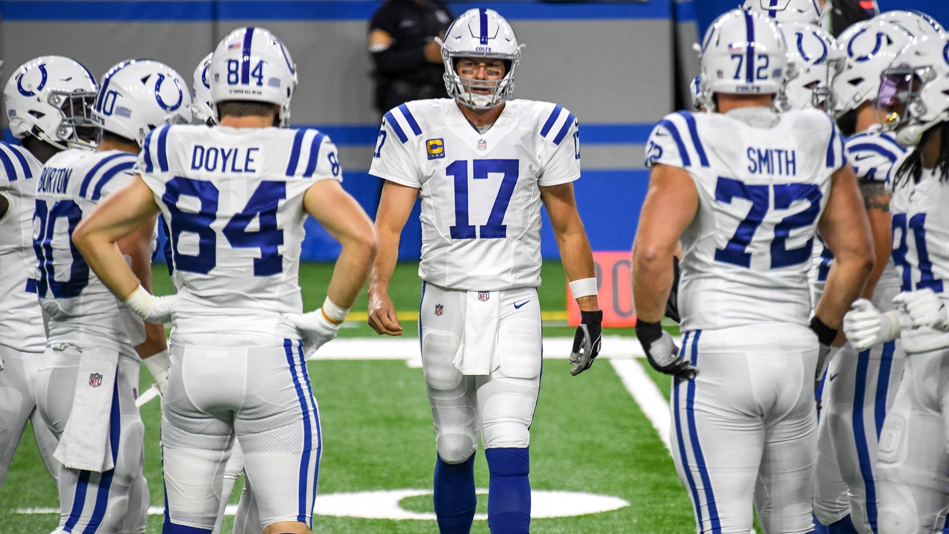 <p><strong>Line: </strong>Titans -1.5</p>
<p>Playing Nick Foles and Matt Nagy woke up the Titans' horrid defense. But can they string together two straight strong defensive efforts to take a stranglehold on the AFC South?</p>
<p>The Colts' defense is legit, but Philip Rivers' inconsistencies have cost them games. After turning himself into a meme against the Ravens (TURF MONSTER!), Rivers bounces back and has one of his last great games in a must-win for the Colts.</p>
<p><strong>Pick: </strong>Colts 23, Titans 20</p>