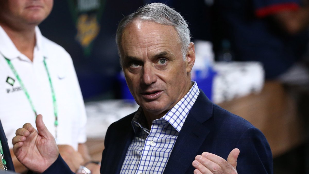 Rob Manfred says spring training remains on hold but MLB still