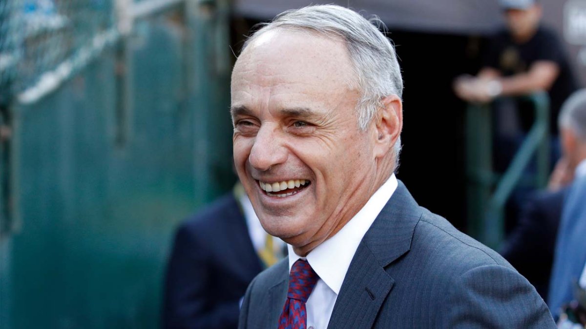 Rob Manfred Says Athletics Have Work to Do on Las Vegas Deal - The New York  Times