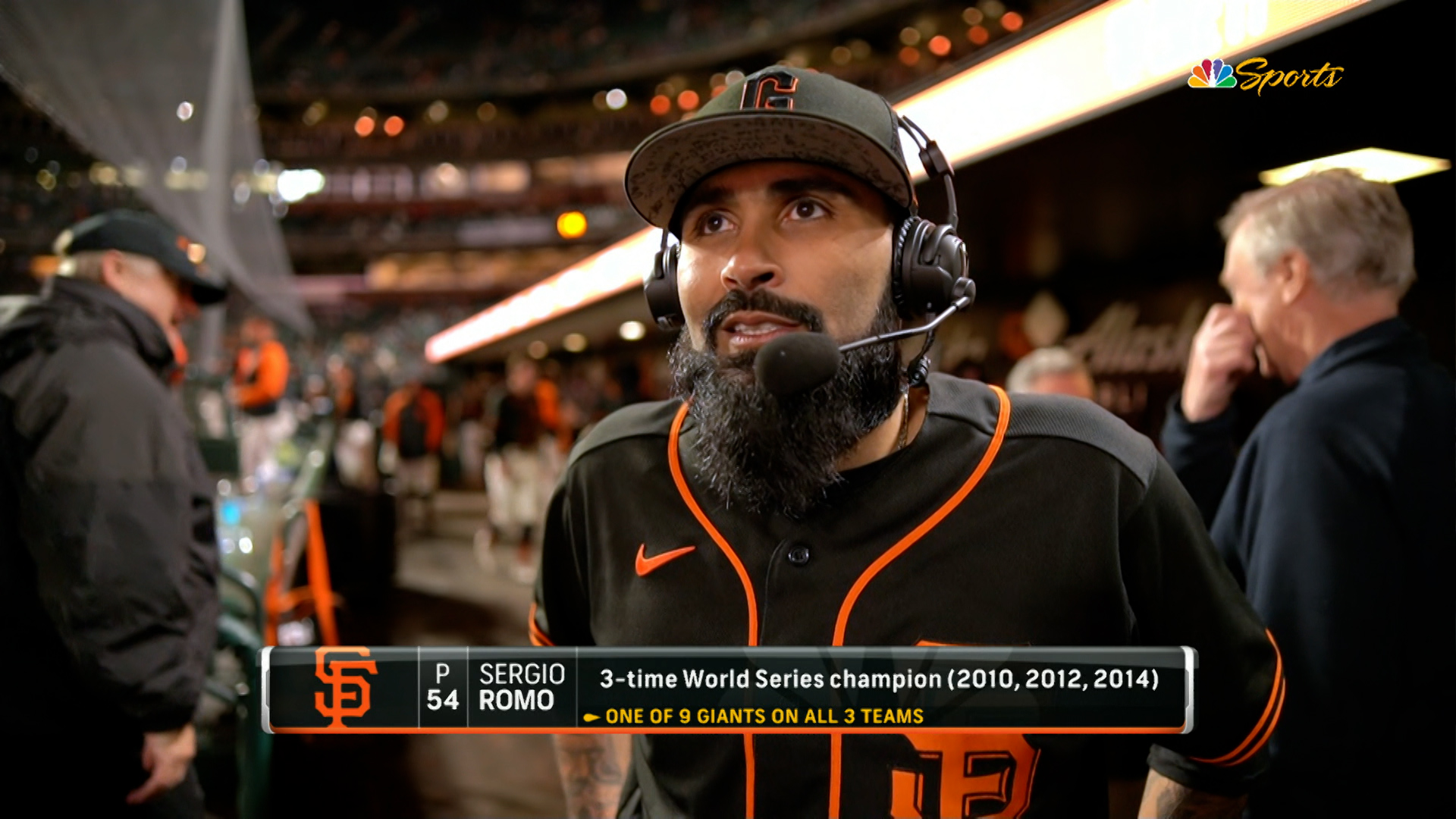 Sergio Romo makes final MLB appearance with Giants