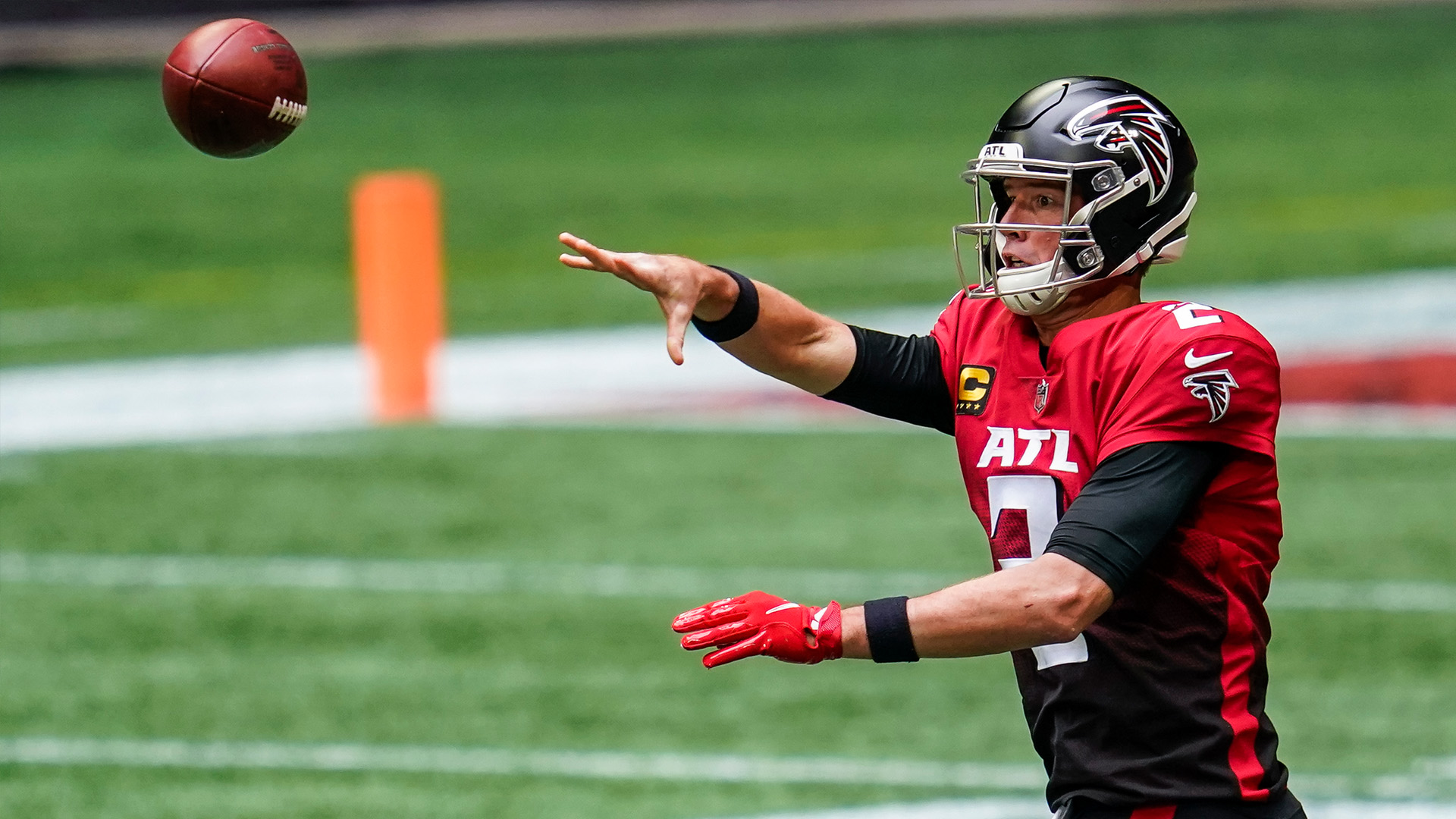 <p><strong>Line: </strong>Panthers -3</p>
<p>How will the Falcons lose in heartbreaking fashion this week? It's really the only reason to tune into this week's Thursday night action.</p>
<p>The Panthers have been a lot better than I thought they'd be in Year 1 under Matt Rhule. They rank 11th in the NFL in passing yards per game and have forced 10 turnovers on defense.</p>
<p>But I'm one of those suckers who can't quit the Falcons. They are 6-1 ATS in their last seven games as a road underdog and there's just too much talent.</p>
<p>One more time, we ride with the Dirty Birds.</p>
<p><strong>Pick: </strong>Falcons 28, Panthers 24</p>