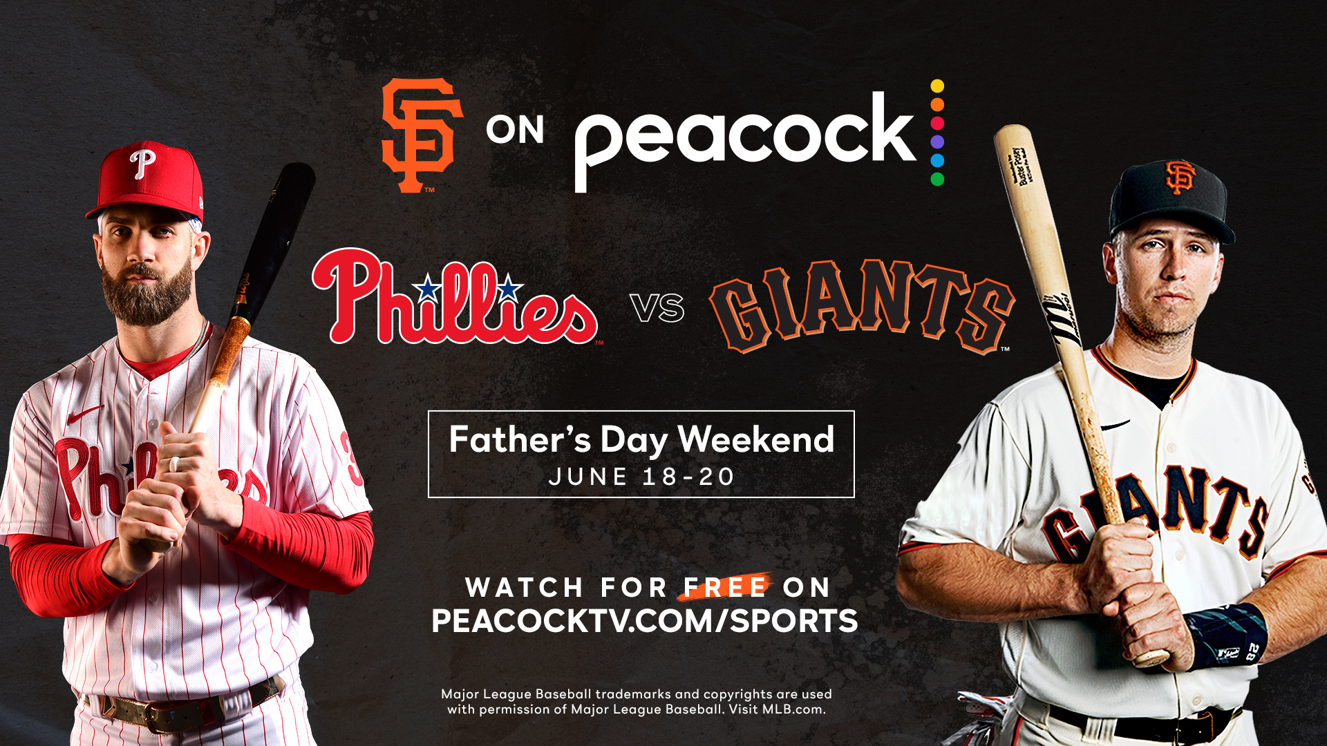How to watch Giants-Phillies on Peacock Sign up, streaming info, more