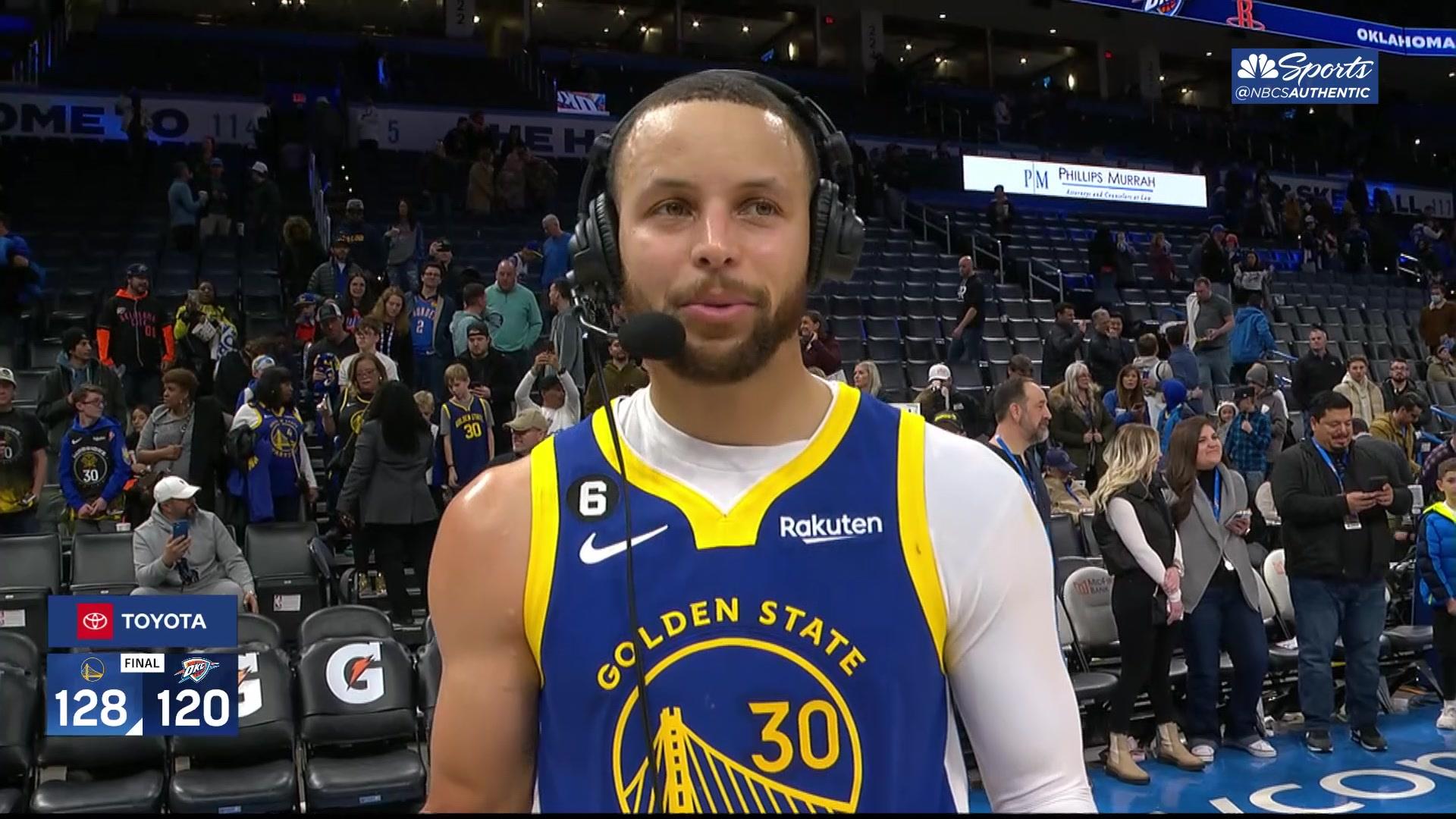 Steph Curry Shares Hilarious Reaction to Game-Winner vs. Kings - Inside the  Warriors