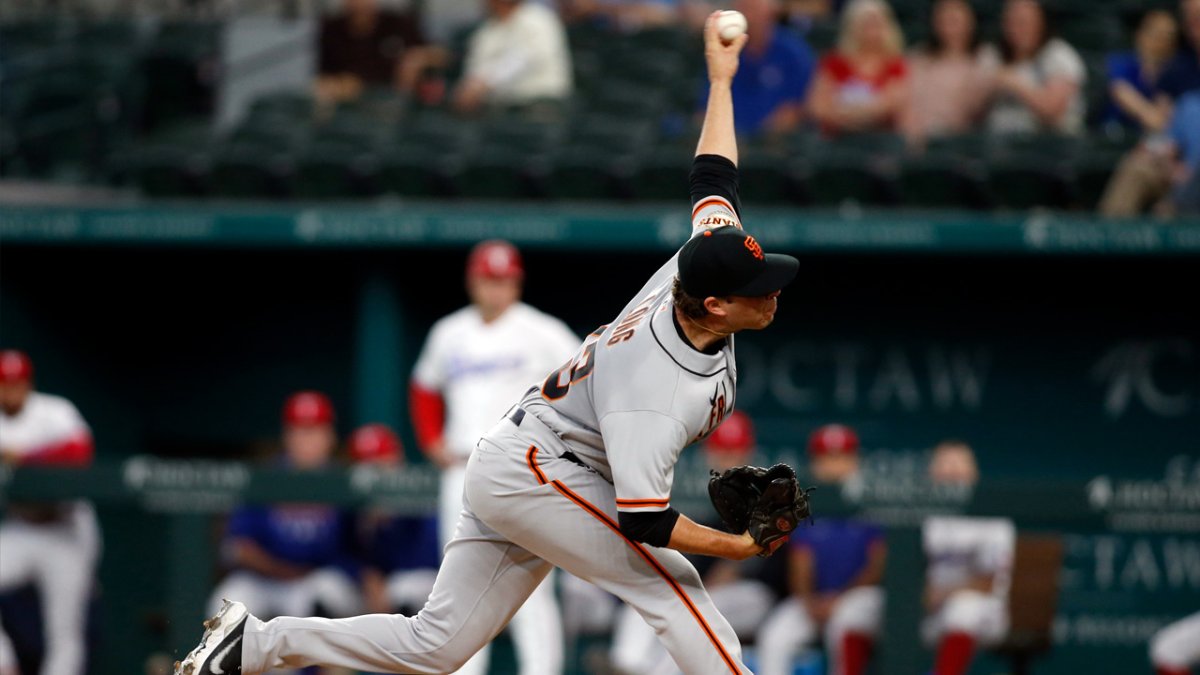 Sammy Long strikes out 7 in debut, Giants lose in 11 innings