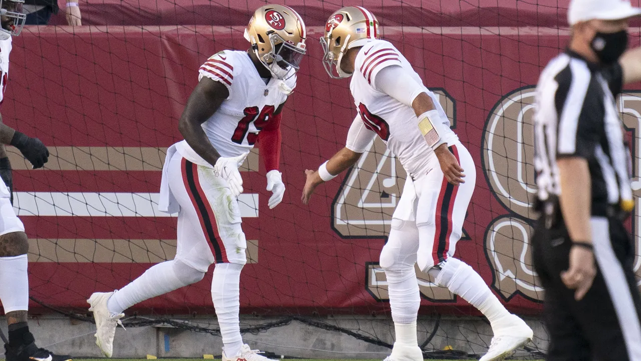 <p>Quarterback Jimmy Garoppolo excitedly yelled into the stands at Levi’s Stadium as he ran off the field.</p>
<p>“Let’s go, Faithful!” Garoppolo bellowed to otherwise empty stadium.</p>
<p>The fans are not back. A small portion of the seats are filled with cardboard cutouts of fans. But the 49ers made their return on Sunday night with an <a href="https://www.nbcsports.com/bayarea/49ers/49ers-takeaways-what-we-learned-impressive-24-16-win-vs-rams">impressive 24-16 victory</a> over the Los Angeles Rams.</p>
<p>A week earlier, the 49ers were left talking to themselves after a miserable effort in a blowout loss to the Miami Dolphins.</p>
<p>This time, they generated all the energy and enthusiasm that carried them through the 2019 season without the help of their home fans.</p>
<p>Here are the 49ers’ Week 6 grades from their impressive showing in a key NFC West matchup:</p>