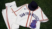 The Giants to wear gold-trimmed caps and jerseys for their ring ceremony -  NBC Sports