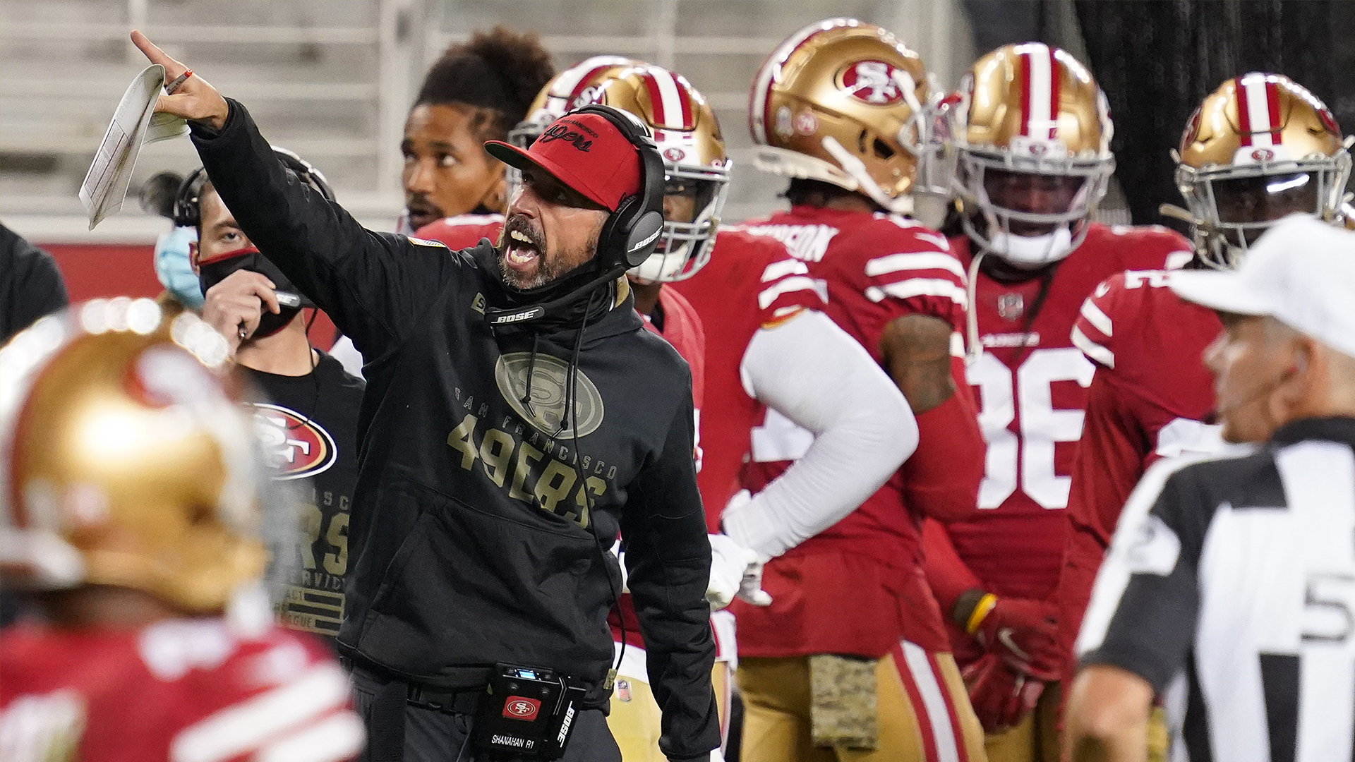 <p>There isn't a high probability that the 49ers will be one of the seven (or potentially eight) NFC teams to earn a playoff berth this season, and if you're like the many hoping the 49ers draft a replacement for Jimmy Garoppolo in April, you might even be rooting for the 49ers to end up with a worse record, and thus a better draft slot.</p>

<p>But there remains a path (albeit a narrow one) for the 49ers to earn a playoff berth, especially if the postseason is expanded.</p>

<p>Plenty of external factors stand in their way, but the 49ers could get that push back on track with a win Sunday, and maintain some semblance of hope at another playoff run.</p>
