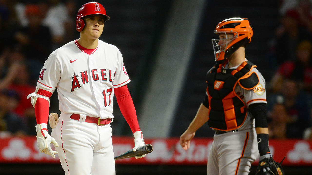 Shohei Ohtani praises Angels' timely hitting in 4-1 win vs. Giants – NBC  Sports Bay Area & California