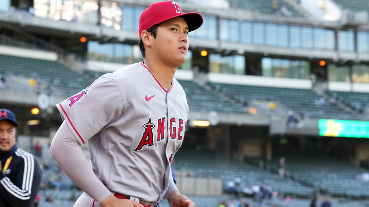 Angels star Shohei Ohtani's perfect reaction to historic 100th home run