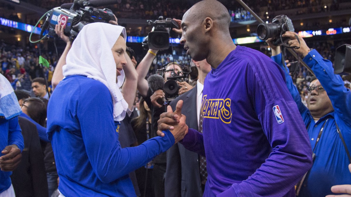 Steph Curry earned Kobe Bryant's respect when he entered the NBA