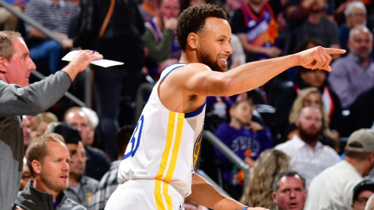 Steph Curry calls out TNT crew after first freethrow miss of NBA