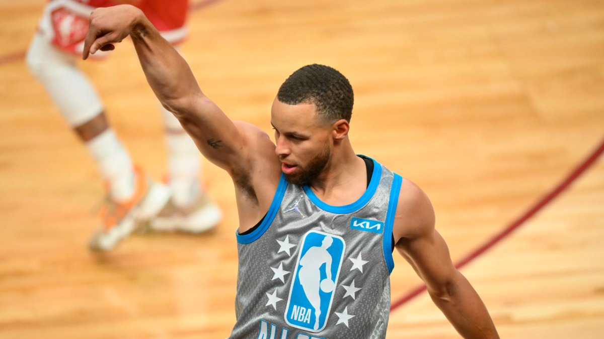 Stephen Curry Jordan Brand Youth 2022 NBA All-Star Game Name