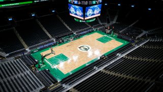Jan 30, 2020; Boston, Massachusetts, USA; A general view of the TD Garden before the game between the Golden State Warriors and the Boston Celtics. Mandatory Credit: Greg M. Cooper-USA TODAY Sports