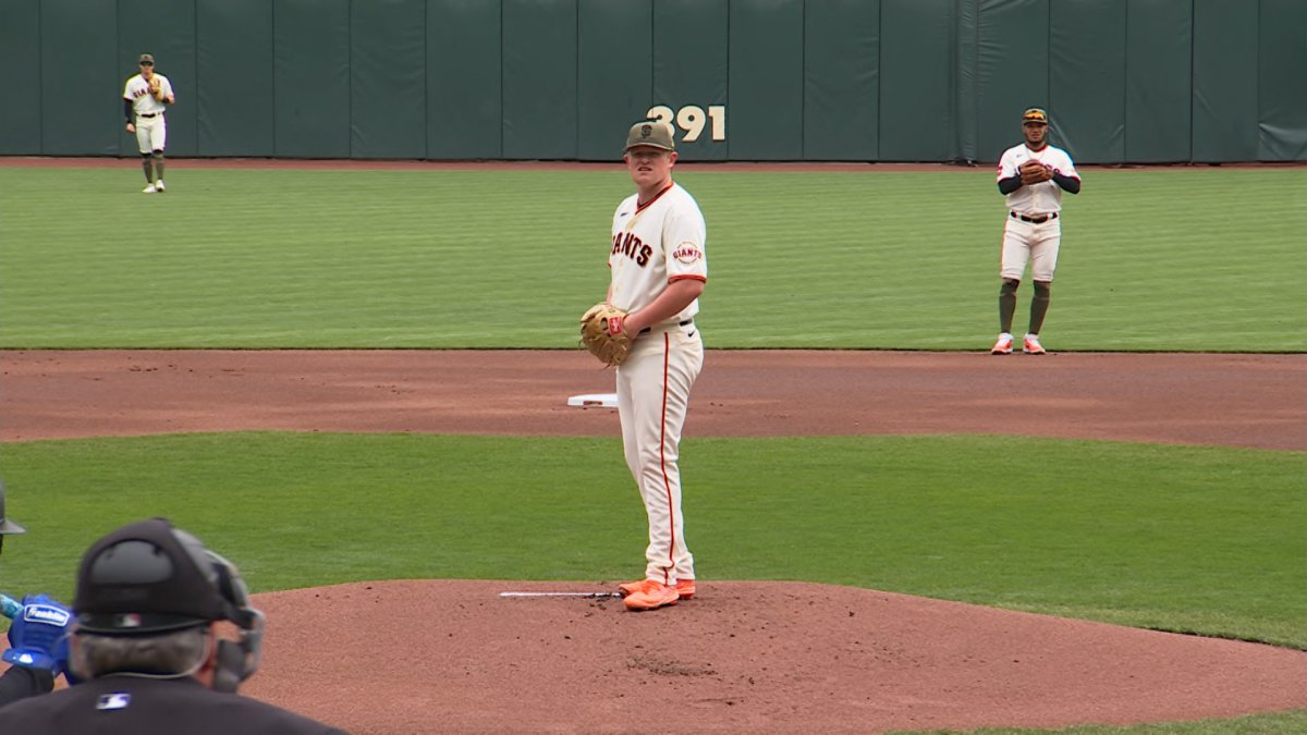 Giants lose 10 on unearned run despite close pitching duel NBC