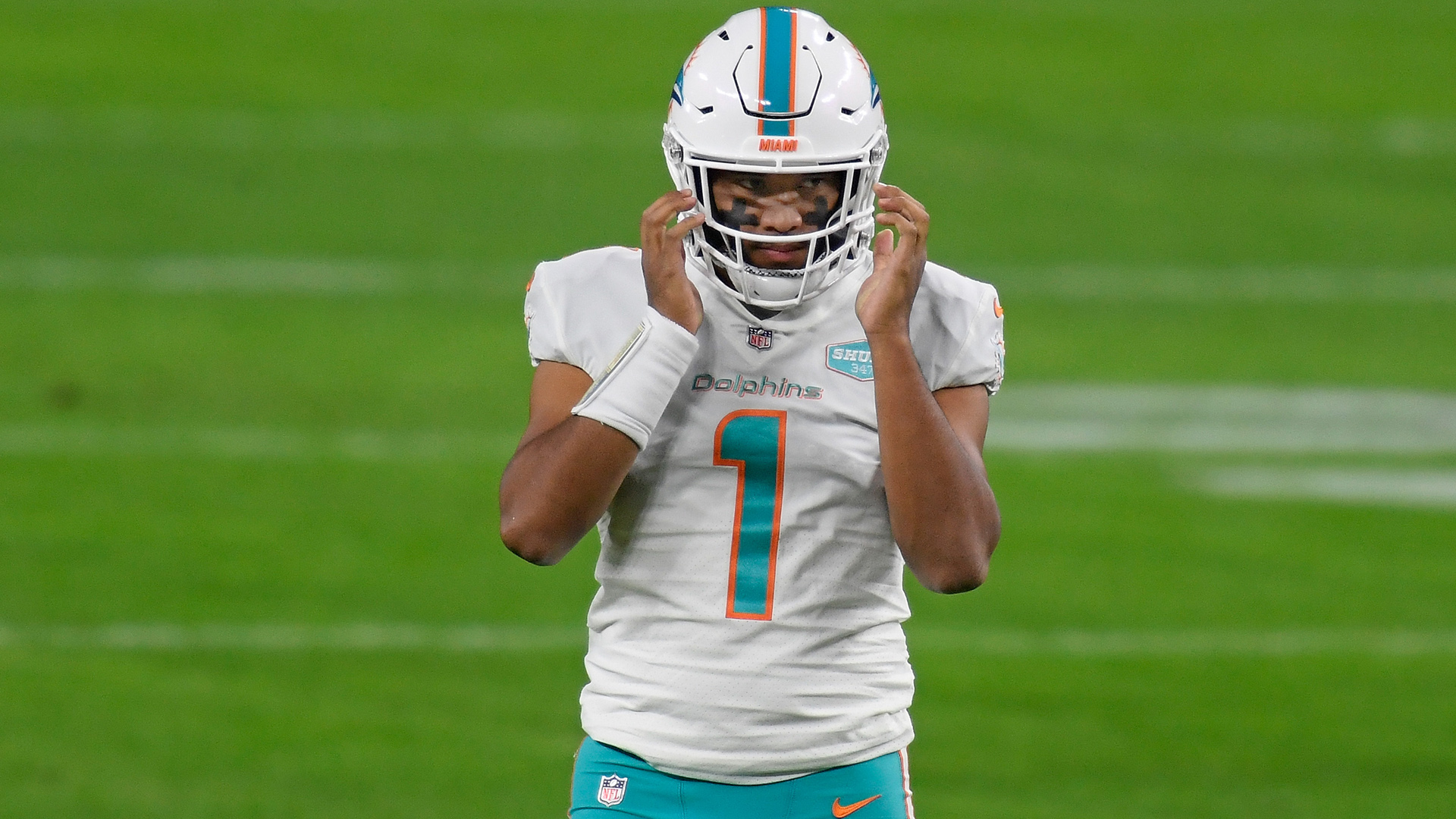 <p>The NFL draft isn't an exact science. Scouts and teams whiff all the time. That's why Lamar Jackson was drafted at 32nd overall and Josh Rosen went at No. 10.</p>

<p>Everyone thought the Miami Dolphins hit the 2020 draft jackpot when Joe Burrow skyrocketed up draft boards and went at No. 1 overall -- allowing Tua Tagovailoa, the presumptive No. 1 pick before Burrow's rise -- to fall to Miami at No. 5.</p>

<p>The Dolphins, who never even entertained tanking under coach Brian Flores, didn't have to tank to get Tua. He fell to them.</p>

<p>With his rookie season almost in the books, it's clear Tagovailoa is more of a project than originally believed and the Dolphins might end up with the fourth-best QB in the class, also known as the Sam Darnold award.</p>

<p>On Saturday, Tagovailioa went up against a Raiders secondary that has been torched by everyone from Patrick Mahomes to the old lady playing the slots at Caesar's this season. It was an opportunity for Tagaovailoa to have a career day.</p>

<p>He didn't.</p>

<p>Tagovailoa went 17-for-22 for just 94 yards and a touchdown before being pulled in favor of Ryan Fitzpatrick with the Dolphins' playoff hopes hanging in the balance. Fitzpatrick went 9-for-13 for 182 yards in less than a quarter of action and led the Dolphins to a miraculous 26-25 win.</p>

<p>Tagovailoa is 6-2 as the Dolphins' starting quarterback. He's also thrown for over 300 yards just once, and more than 250 yards twice. He ranks 12th in the AFC in passer rating. He has only 14 more passing yards than Dwayne Haskins and 464 more than Jalen Hurts, who has only started three games.</p>

<p>Tagovailoa has been a game manager for all intents and purposes. Flores can say he's done some nice things, but he almost cost Miami a playoff berth because he was unable to attack the Raiders' ghastly secondary down the field.</p>

<p>It's a tough spot for the Dolphins, who will have the No. 3 pick in the 2021 NFL Draft thanks to the Houston Texans. They aren't going to draft a quarterback. Tua is their guy. They stockpiled draft picks to build around <em>him. </em></p>

<p>And yet, he currently looks like a left-handed version of Alex Smith, a guy who can take care of the ball and win games when everything around him is working.</p>

<p>Justin Herbert, who the Los Angeles Chargers drafted with the pick after Tagovailoa, is a star. He set the rookie touchdown pass record Sunday and already has the record for most 300-plus yard passing games by a rookie. He's a star and that makes Tagovailoa's struggles all the more painful.</p>

<p>Burrow, before he tore his ACL, showed why he was worthy of the No. 1 overall pick and Hurts, who the Eagles drafted in the second round, has burst onto the scene since getting the starting job three weeks ago.</p>

<p>In three games as a starter, Hurts has thrown for 847 yards (282.2 per game), five touchdowns and two interceptions while rushing for 238 yards and one score. Hurts still has things to iron out as a passer, but he's already shown he can do many things that scouts claimed he was unable to when coming out of college. He's been electric at times and has sparked a lifeless Eagles offense.</p>

<p>These four quarterbacks, and Jordan Love, will be tied together forever. It will take years to evaluate the class. But early returns don't look promising for the Dolphins.</p>
