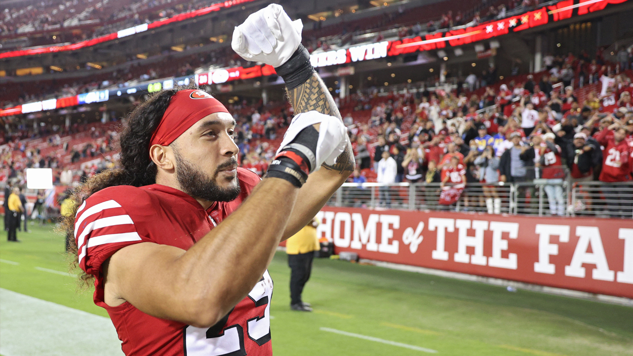 49ers safety Talanoa Hufanga named PFT's defensive player of the