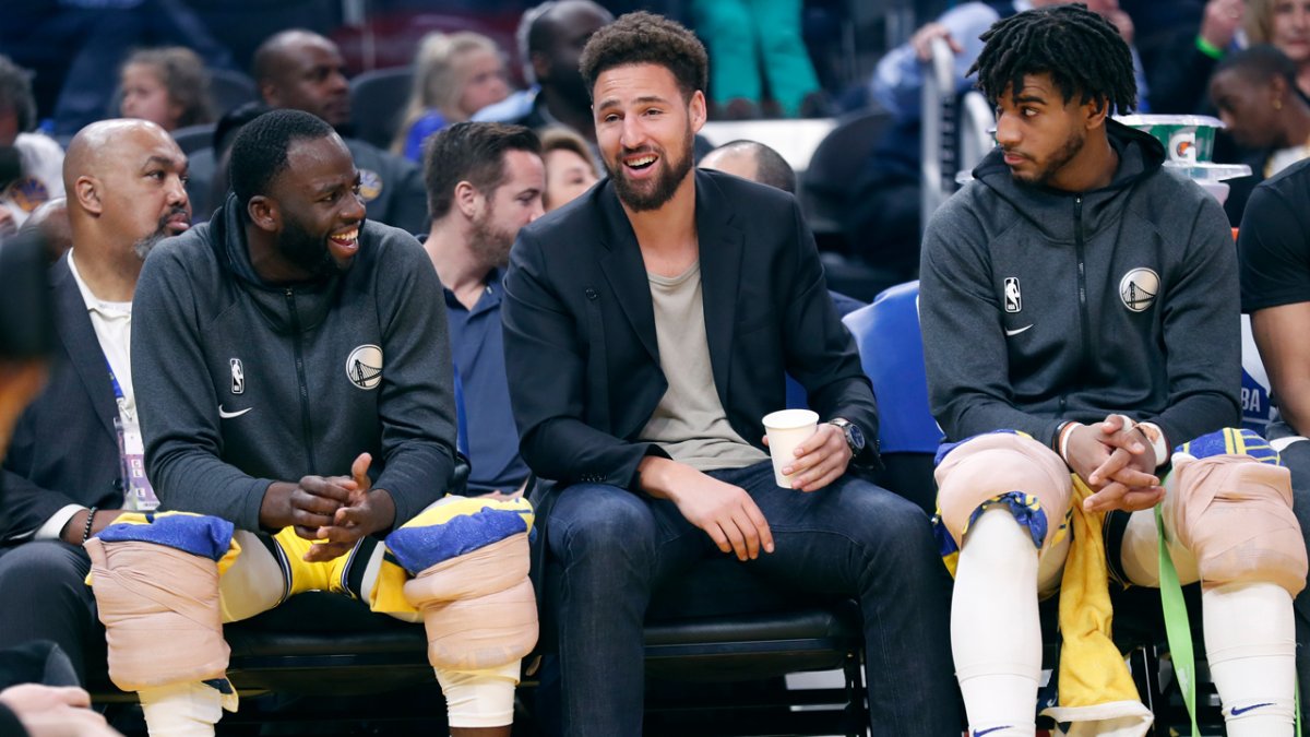 Klay Thompson's latest KT6 Anta shoe launch paired with mini figurines –  NBC Sports Bay Area & California