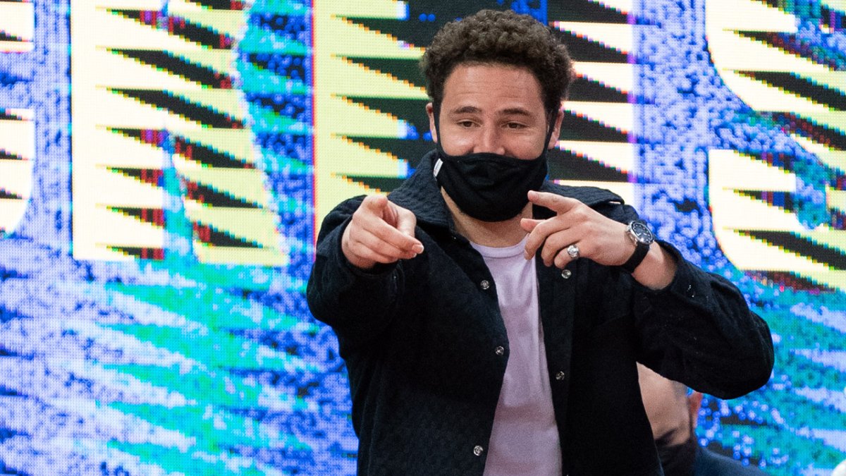 Klay Thompson reacts to his ‘Space Jam 2’ character poster NBC Sports