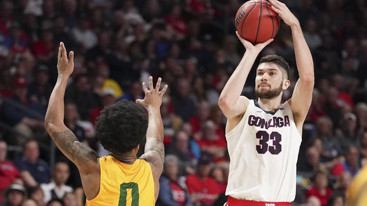 <p><strong>Measurables:</strong> 6-foot-10, 220 pounds <br />
<strong>Age:</strong> 22</p>
<p>Tillie couldn’t stay healthy at Gonzaga, which will cost him dearly on draft night. It’s very possible that he makes it all the way down to where the Warriors are selecting at picks No. 48 and 51.</p>
<p>He can shoot from the outside, knocking down 44.4 percent over his four years at the NCAA level. Tillie isn’t a great rebounder and he’s more of a team defender than a stopper, but he fits in the modern NBA as a floor spacing big with good court vision and a high basketball IQ.</p>