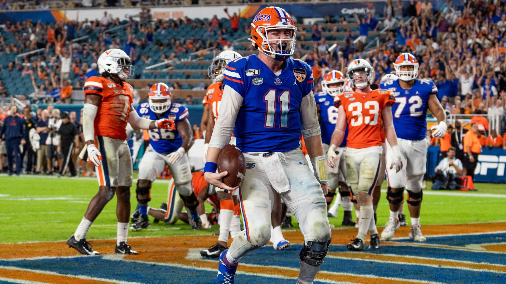 <p>I might not believe Trask is a legit NFL starting quarterback, but he's going to do his best to change my mind.</p>
<p>The Heisman frontrunner now has 31 touchdowns and just three interceptions as the Gators continue to dominate their opponents.</p>
<p>Trask never started a game in high school or at the beginning of his college career, but he became the Gators' starter last season after an injury to Feleipe Franks opened the door.</p>
<p>Trask has been a solid college quarterback for the Gators and has had an impressive start to the 2020 season. He's got a crisp over-the-top release which allows him to get the ball out quickly.</p>
<p>However, he doesn't have impressive arm talent. A number of his balls loft, float or die and his receivers often are asked to make great catches on throws that should be routine.</p>
<p>Trask excels on short, quick throws underneath and back-shoulder throws, which sounds a lot like Garoppolo, a guy 49ers fans aren't sold on.</p>
<p>The 49ers will have the chance to draft Trask. I don't think he's their guy, but he's moving up boards everywhere.</p>
