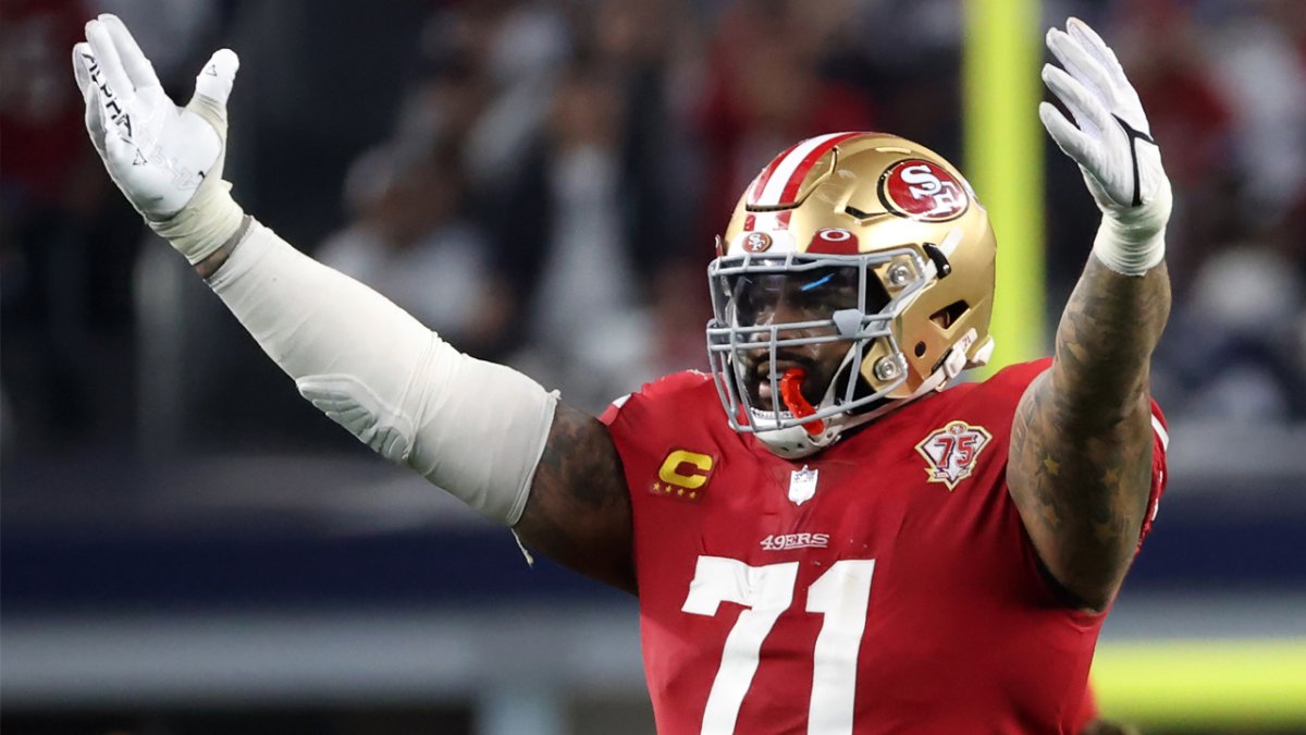 Trent Williams' first career NFL playoff win with 49ers 'best