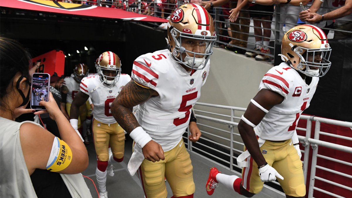 49ers' Trey Lance could be healed before end of NFL regular season